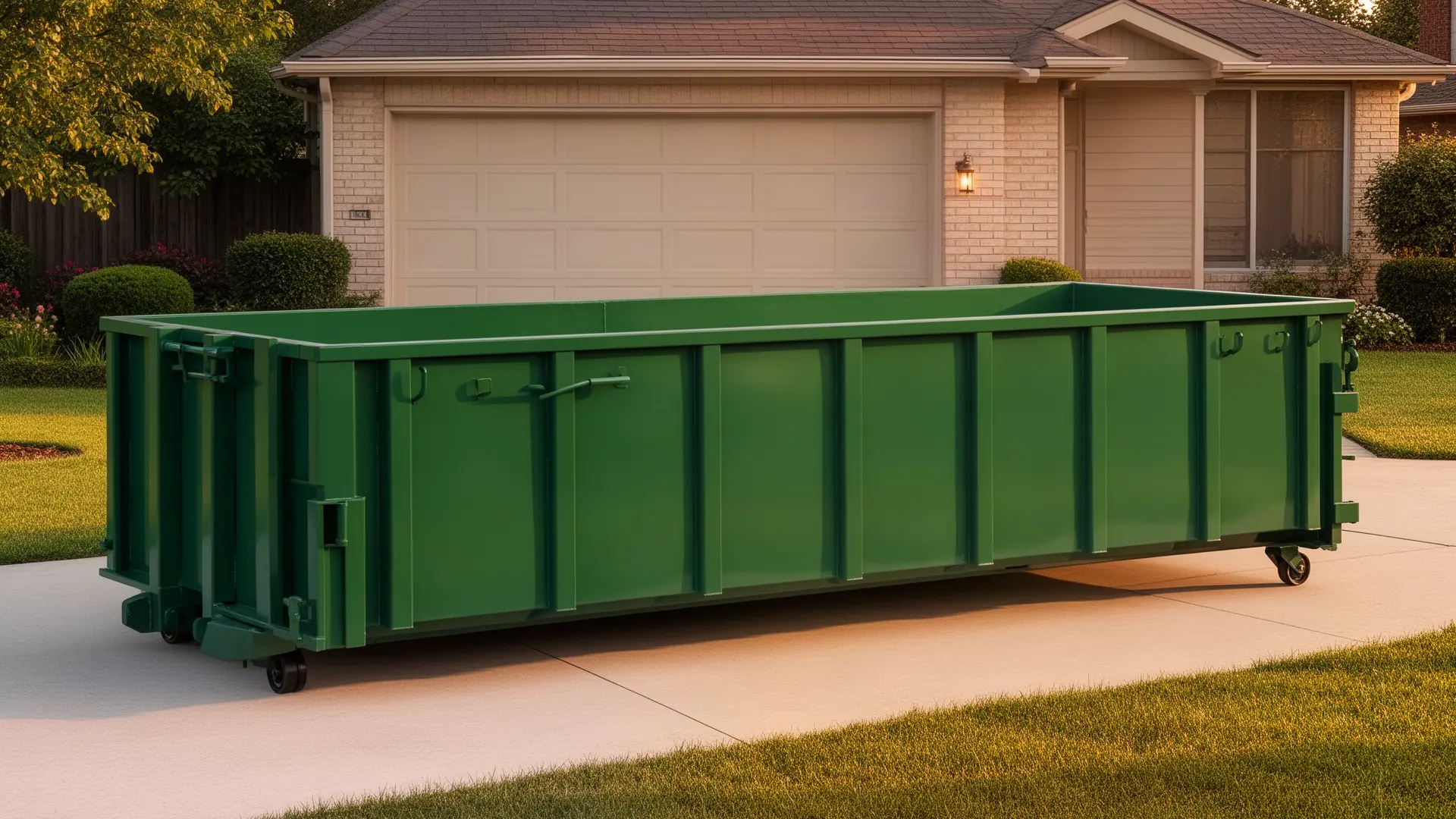Roll-off dumpster from Kimberly's Dumpster Rental in Pottstown, PA